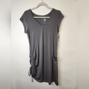 Te Verde Gray Casual Dress